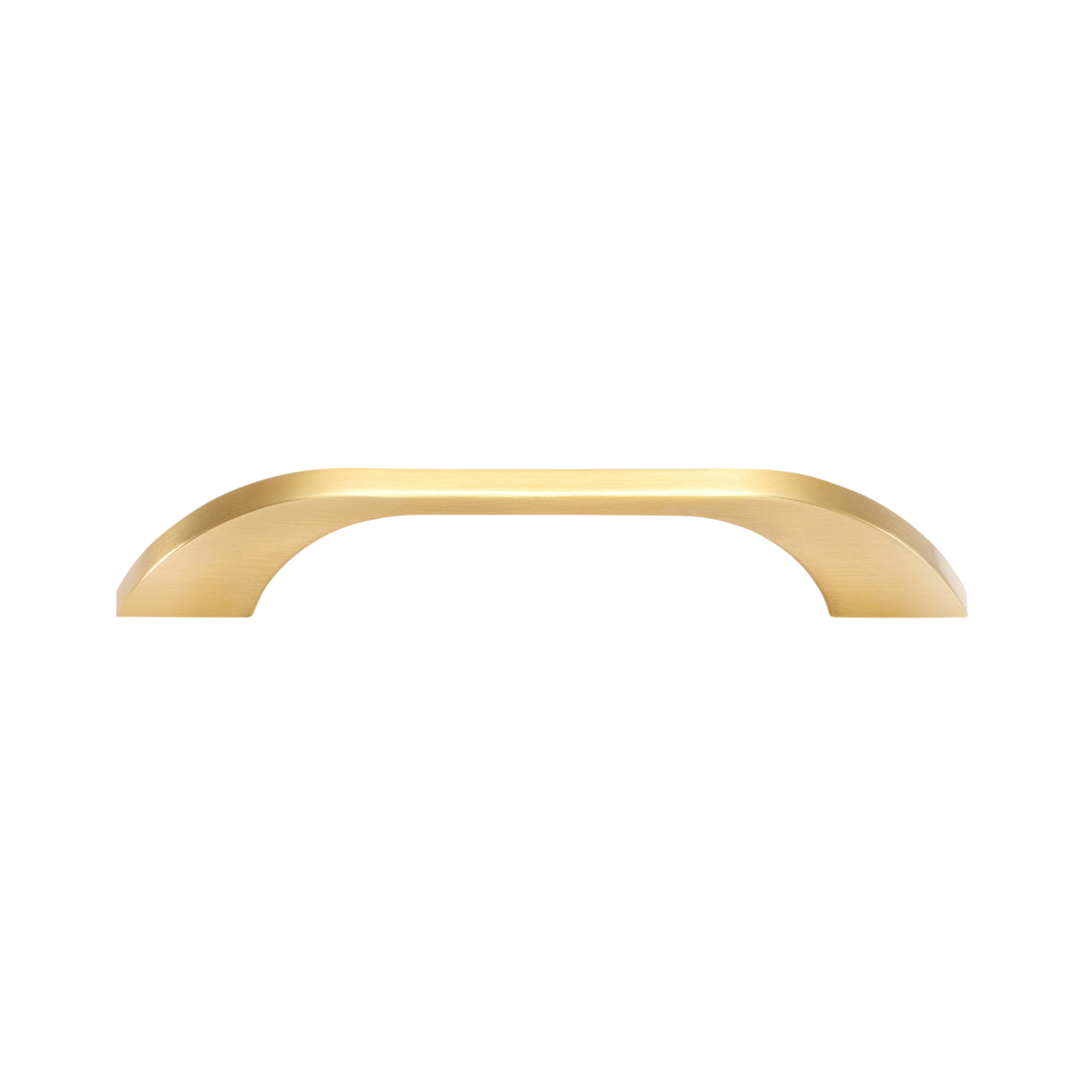 Momo New Prato Bow Handle 128mm In Brushed Matt Brass (1)