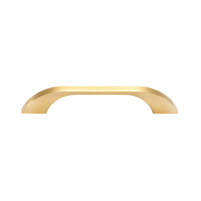 Momo New Prato Bow Handle 128mm In Brushed Matt Brass (1)