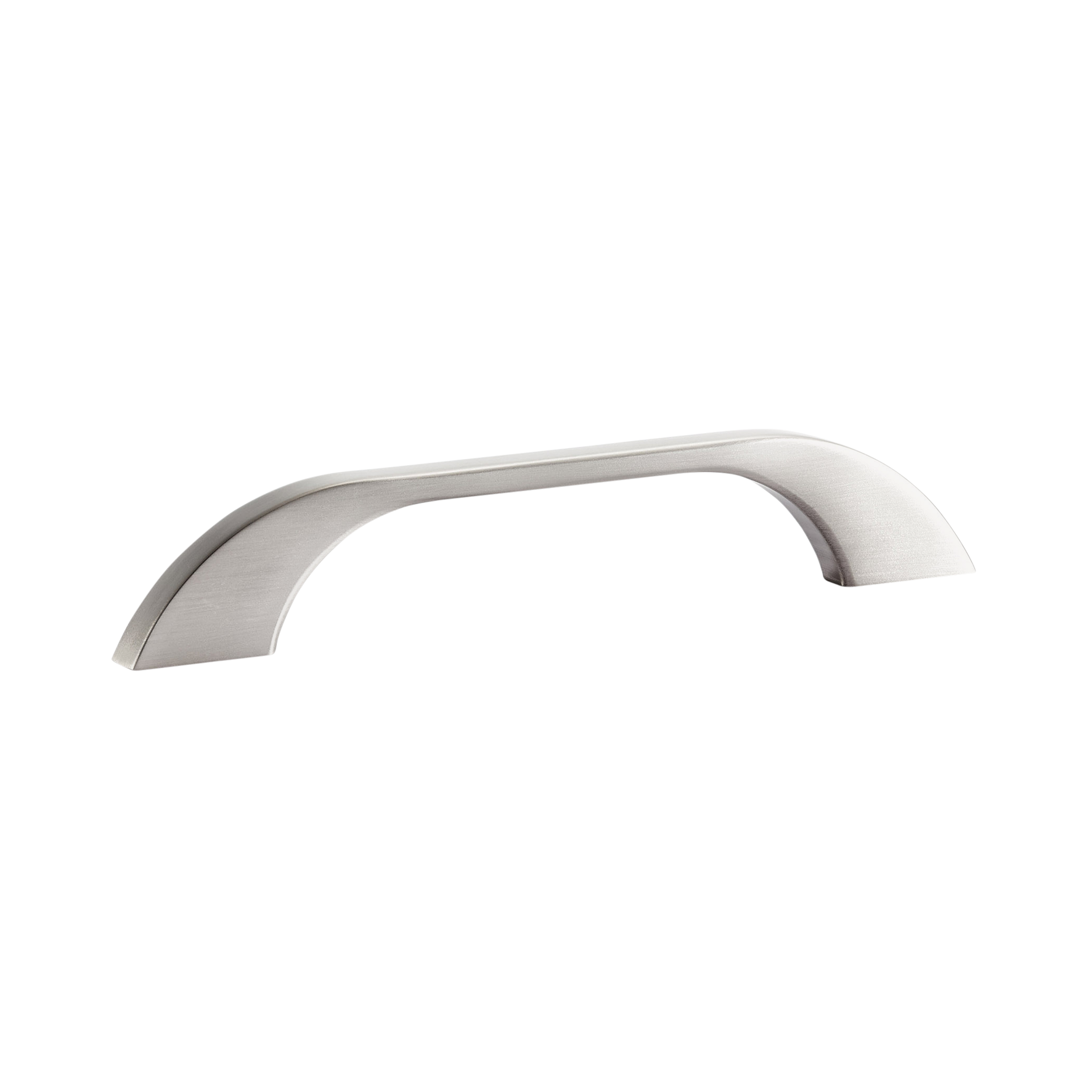 Momo New Prato Bow Handle 128mm In Dull Brushed Nickel