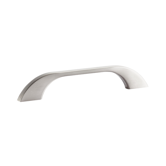 Momo New Prato Bow Handle 128mm In Dull Brushed Nickel