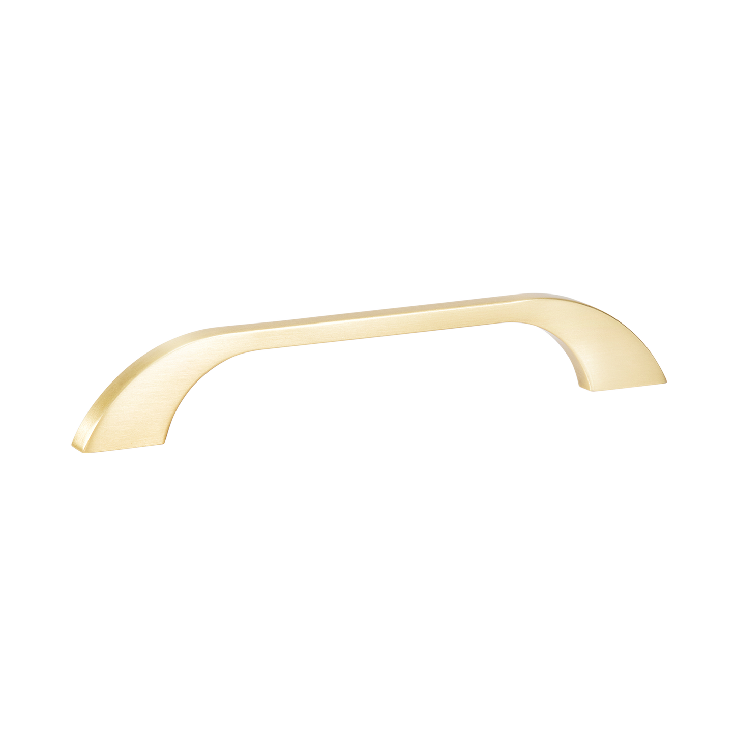Momo New Prato Bow Handle 160mm In Brushed Matt Brass
