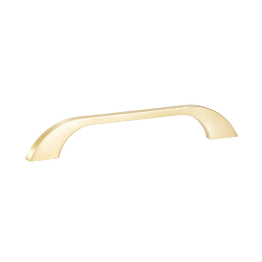 Momo New Prato Bow Handle 160mm In Brushed Matt Brass