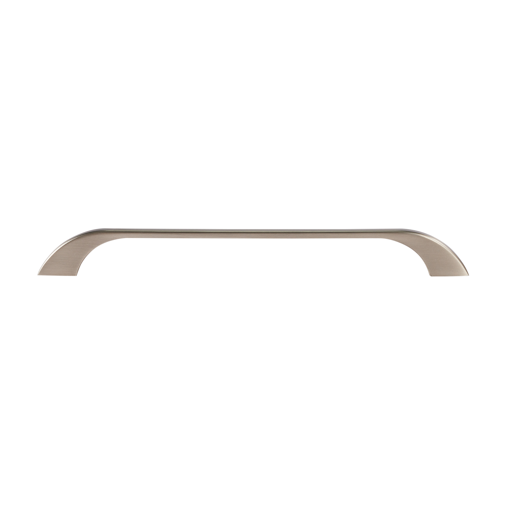 Momo New Prato Bow Handle 256mm In Dull Brushed Nickel (1)