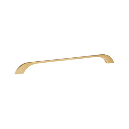 Momo New Prato Bow Handle 320mm In Brushed Matt Brass
