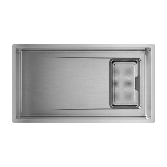 Novaq Handmade Kitchen Sink in Raw Stainless Steel
