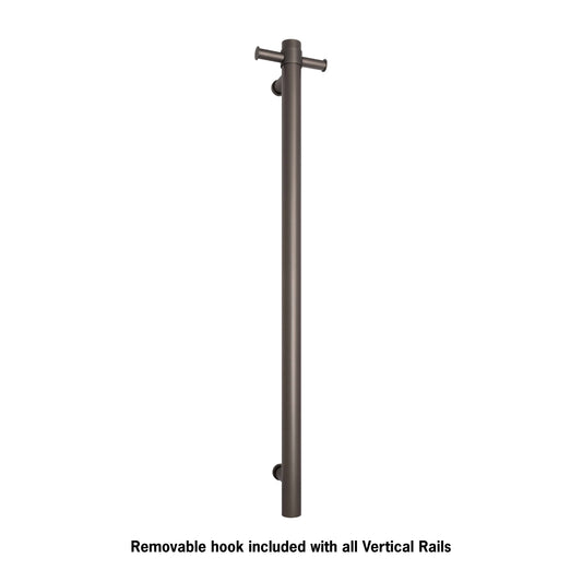 Thermorail Straight/Round 12Volt Vertical Bar 900x142x100mm 30Watts With Optional Hook
