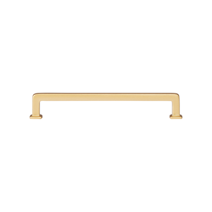 Momo Otto D Handle 160mm In Satin Brass (1)