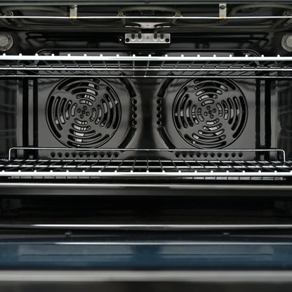 Omega 90cm Freestanding Cooker with Induction Cooktop-Black