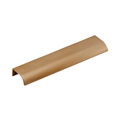 Momo Ona Lip Pull 128mm in Brushed Dark Brass