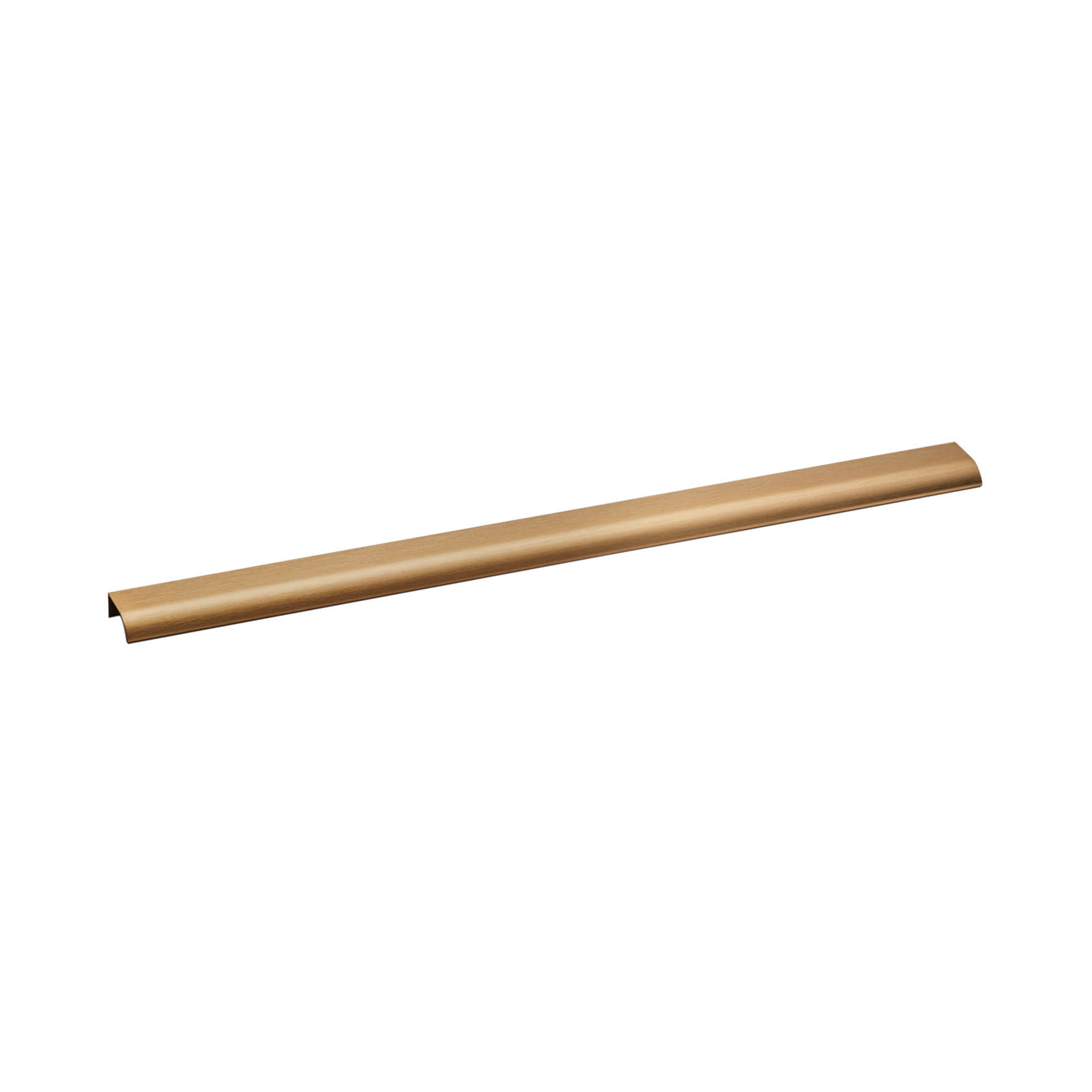 Momo Ona Lip Pull 544mm in Brushed Dark Brass