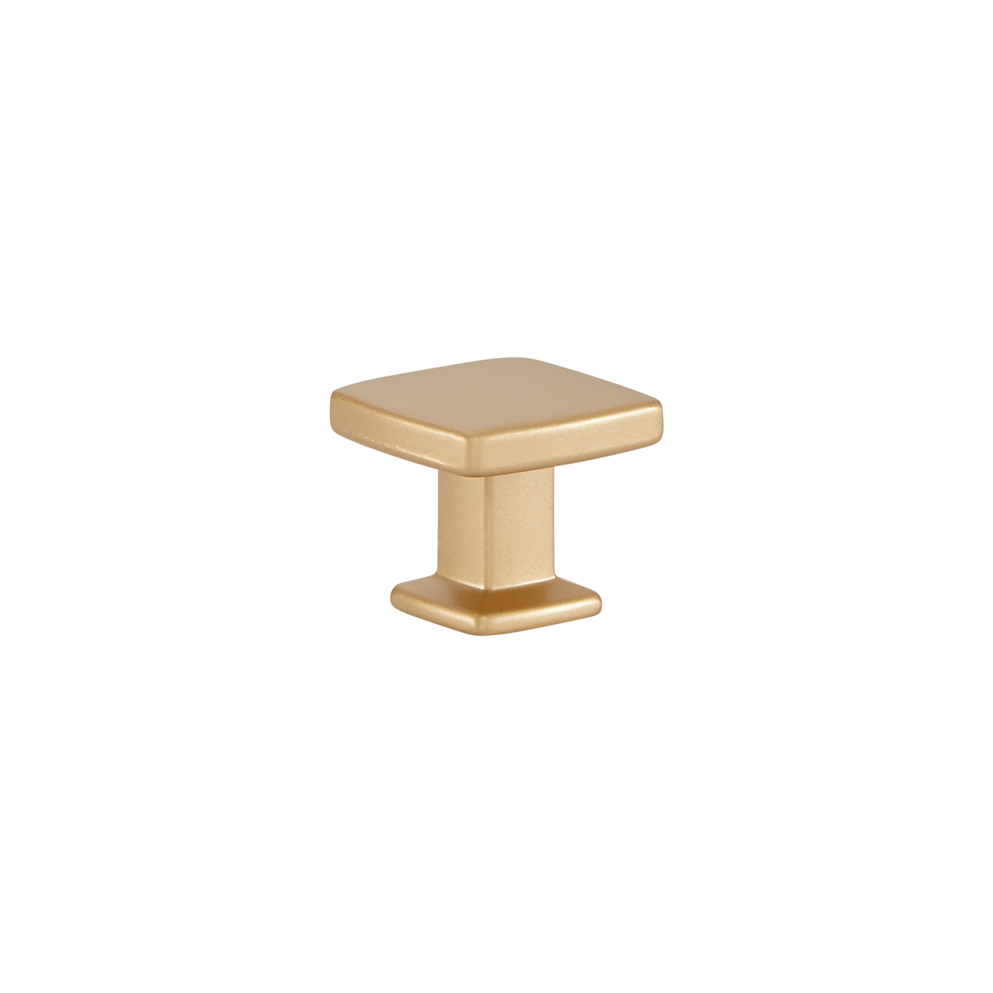 Momo Otto Knob  28mm in Satin Brass (1)