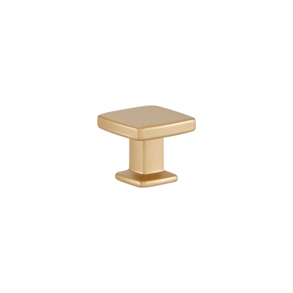 Momo Otto Knob  28mm in Satin Brass (1)