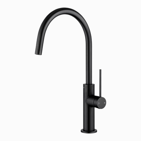 Black Standard Kitchen Mixer