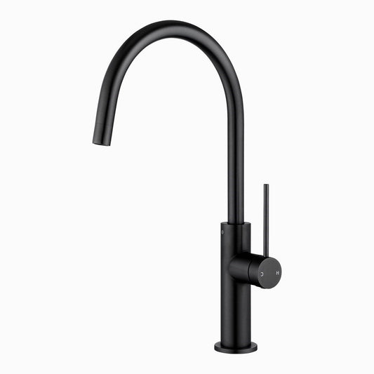 Matte Black Stainsteel Stell Kitchen Mixer