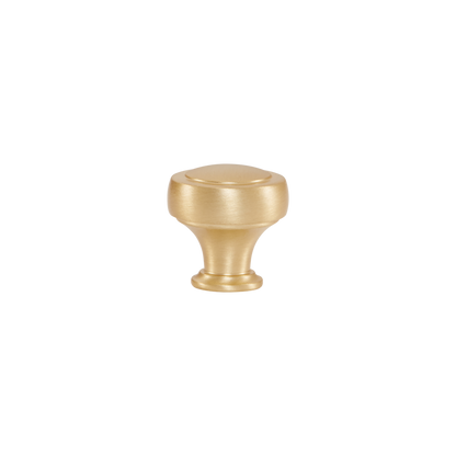 Momo Pellaro Knob  32mm in Brushed Matt Brass (1)