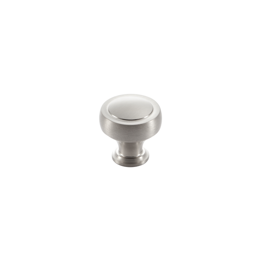 Momo Pellaro Knob  32mm in Brushed Nickel