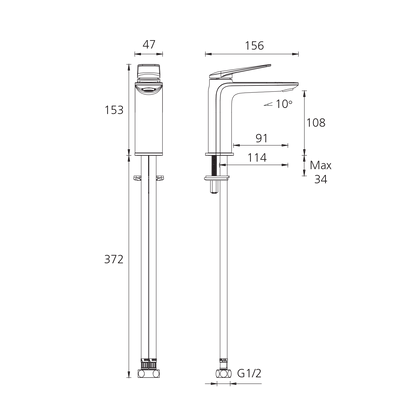 Paris Basin Mixer