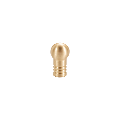 Momo Parla Knob 20mm in Brushed Satin Brass
