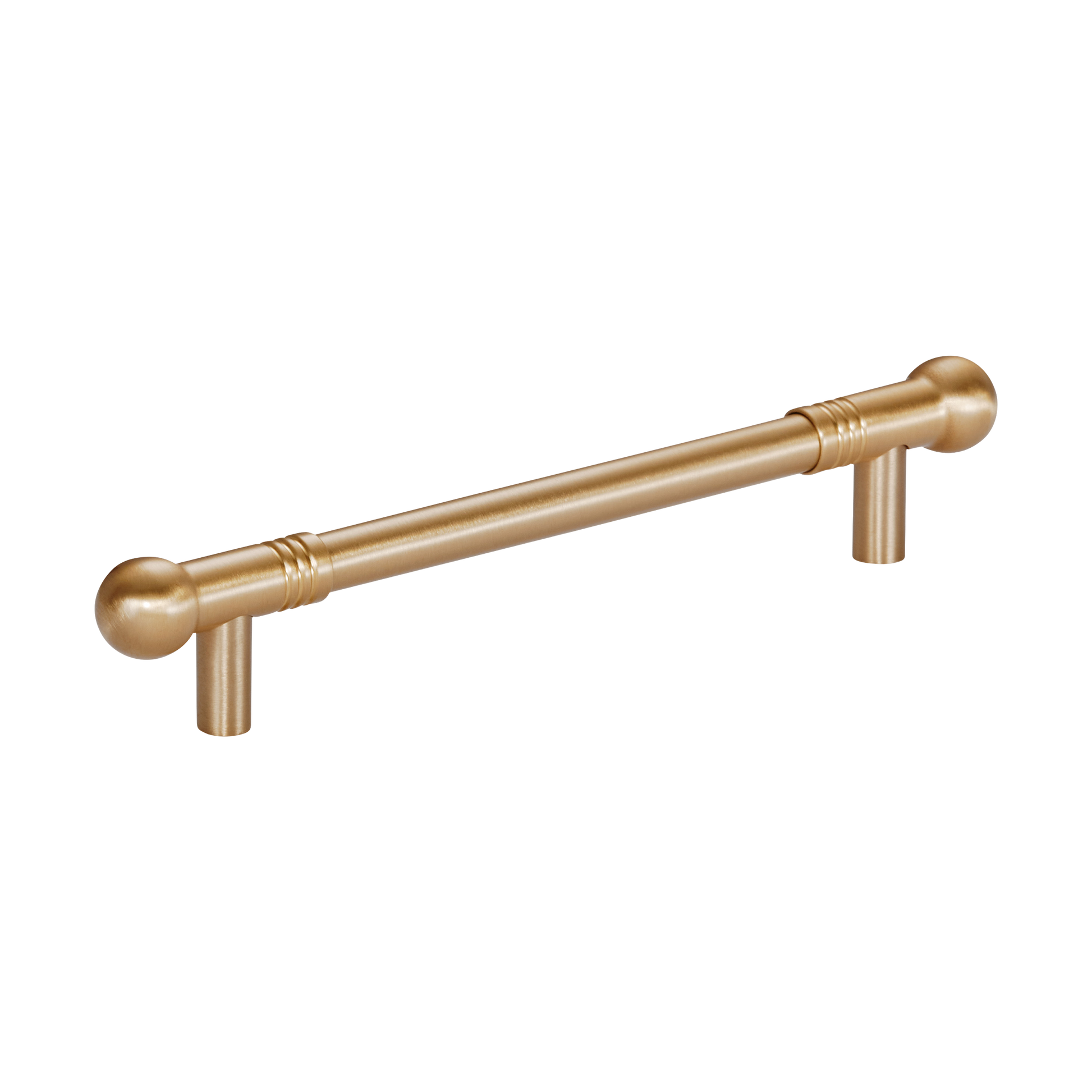 Momo Parla Bar Pull 160mm in Brushed Satin Brass