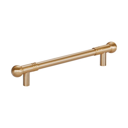 Momo Parla Bar Pull 160mm in Brushed Satin Brass