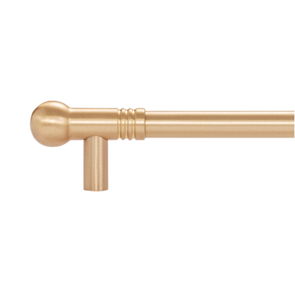 Momo Parla Bar Pull 160mm in Brushed Satin Brass (2)