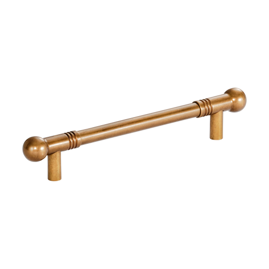 Momo Parla Bar Pull 160mm in Old Burnished Brass