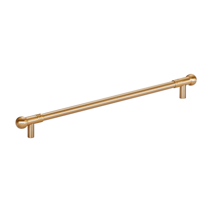 Momo Parla Bar Pull 320mm in Brushed Satin Brass