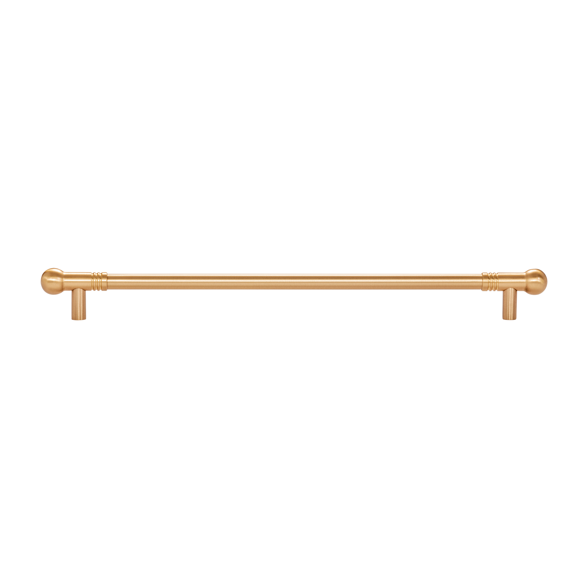 Momo Parla Bar Pull 320mm in Brushed Satin Brass (1)
