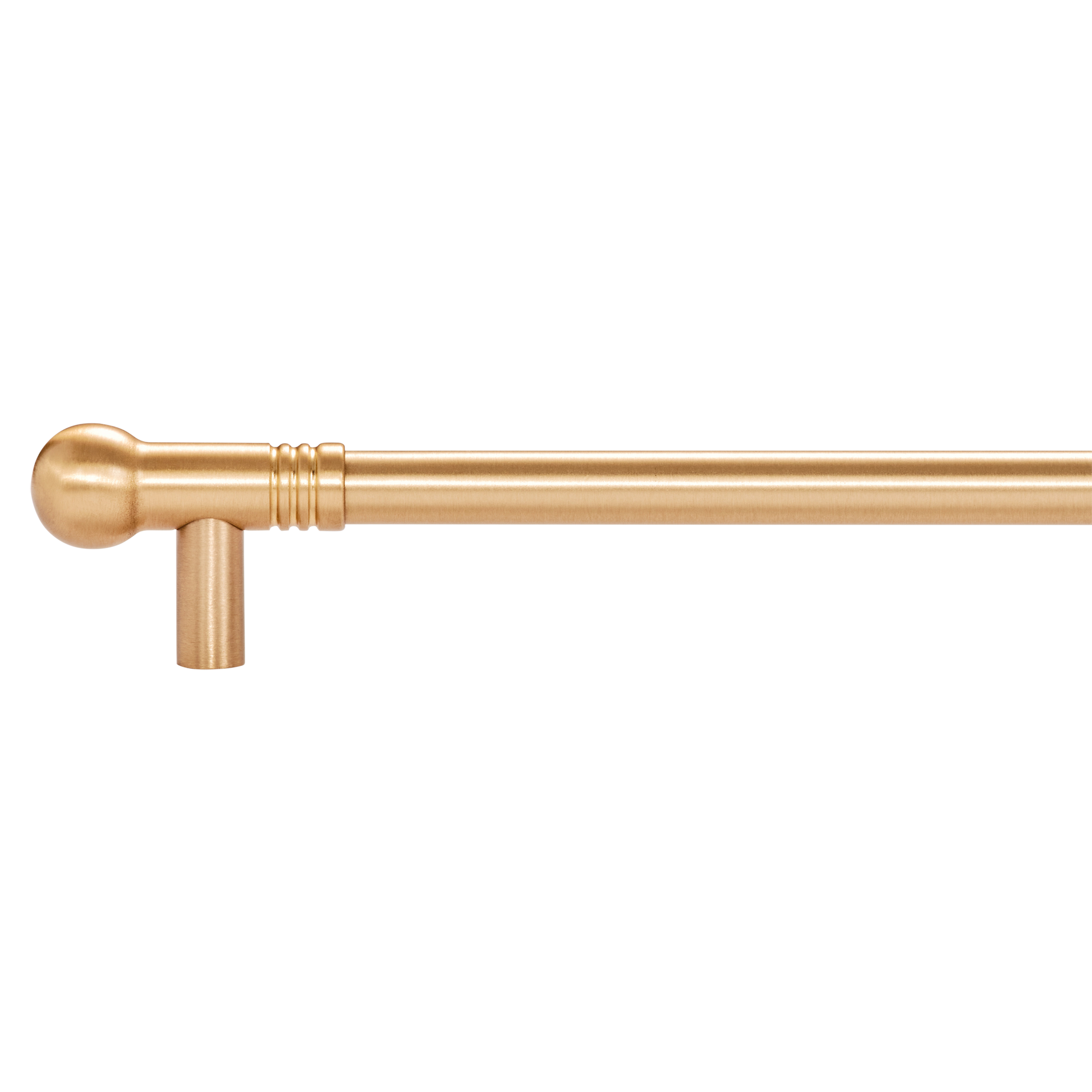 Momo Parla Bar Pull 320mm in Brushed Satin Brass (2)