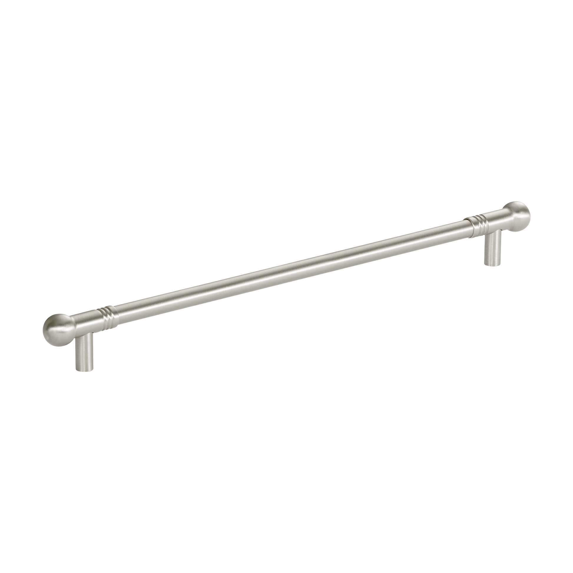 Momo Parla Bar Pull 320mm in Dull Brushed Nickel