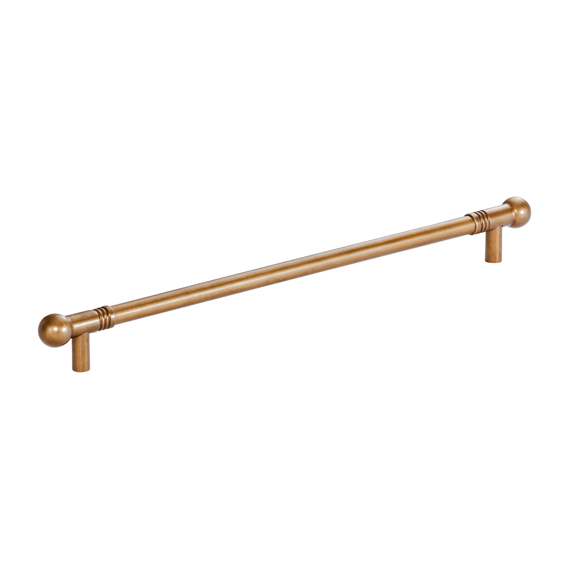 Momo Parla Bar Pull 320mm in Old Burnished Brass