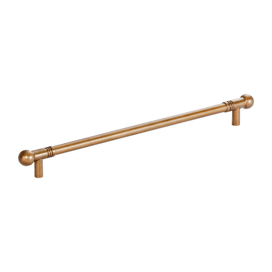 Momo Parla Bar Pull 320mm in Old Burnished Brass