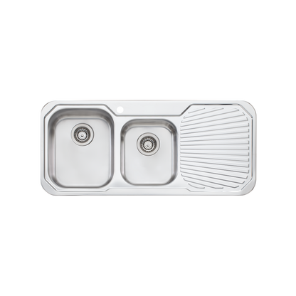 Petite 1 & 3/4 Bowl Sink With Drainer