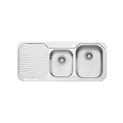 Petite 1 & 3/4 Bowl Sink With Drainer