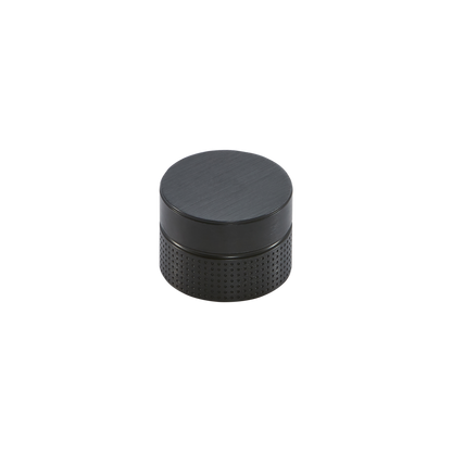 Momo Point Round Knob 40mm in Brushed Black