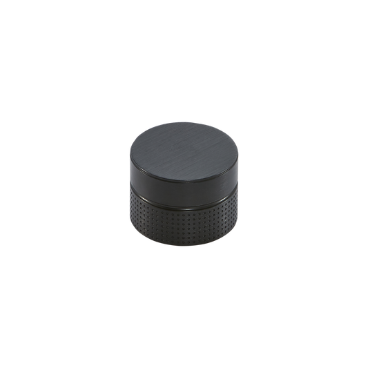 Momo Point Round Knob 40mm in Brushed Black