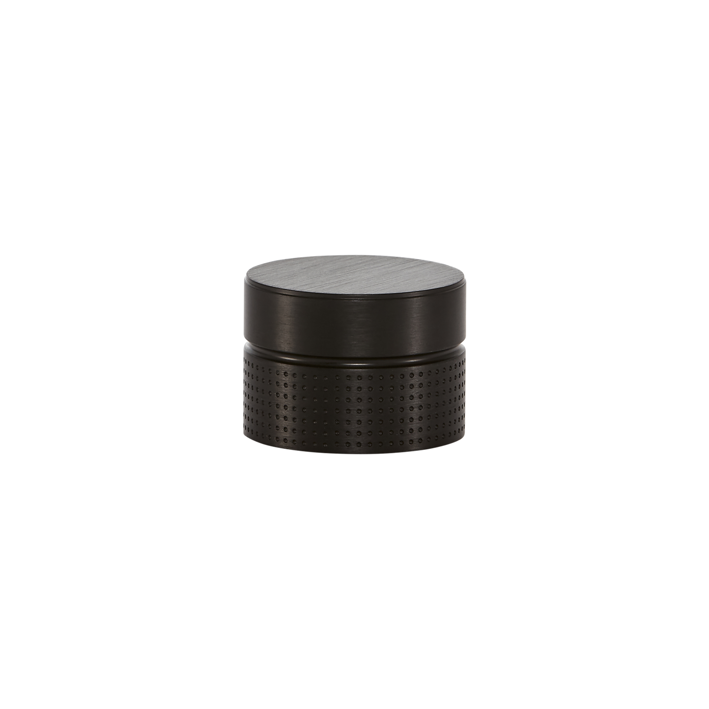Momo Point Round Knob 40mm in Brushed Black (1)