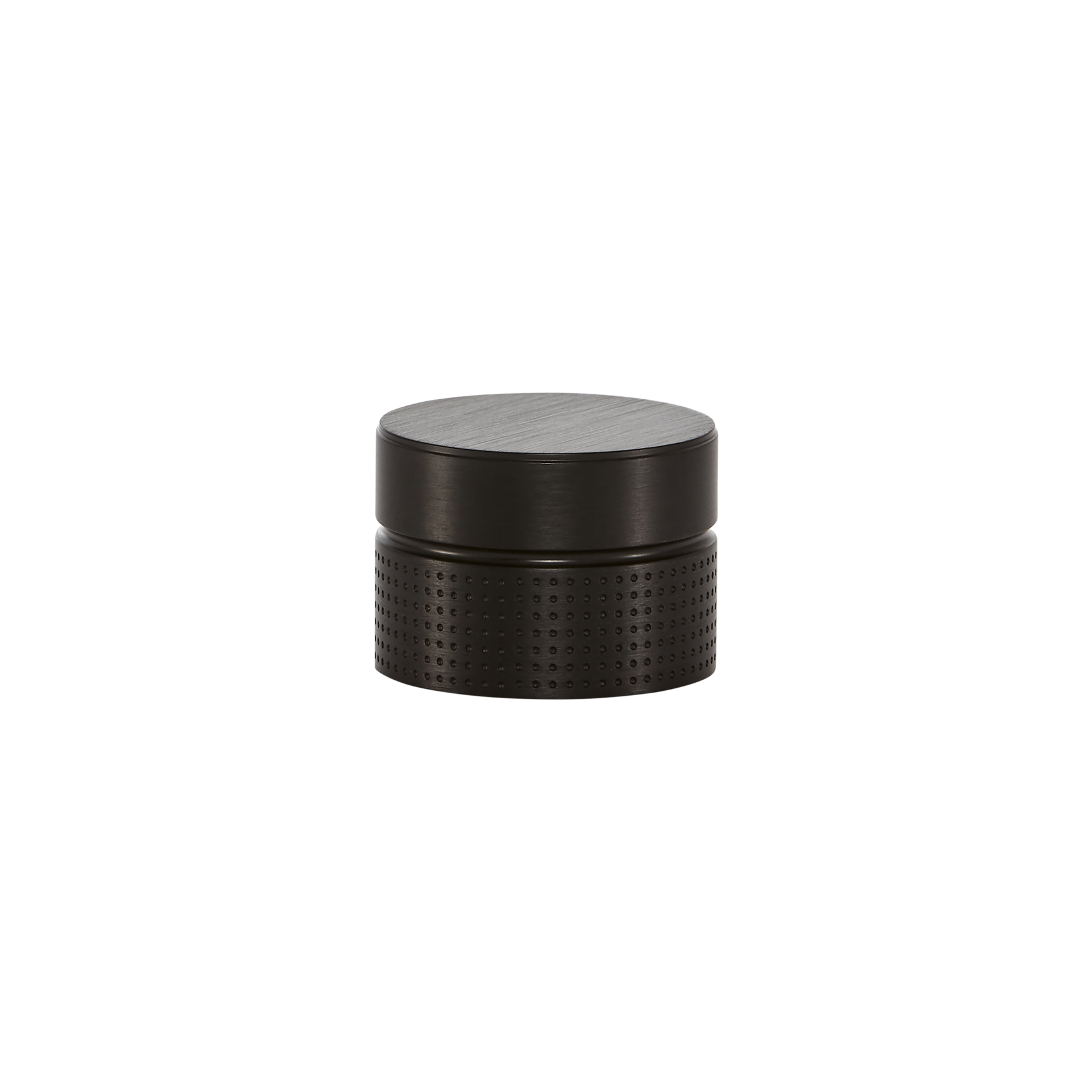 Momo Point Round Knob 40mm in Brushed Black (1)