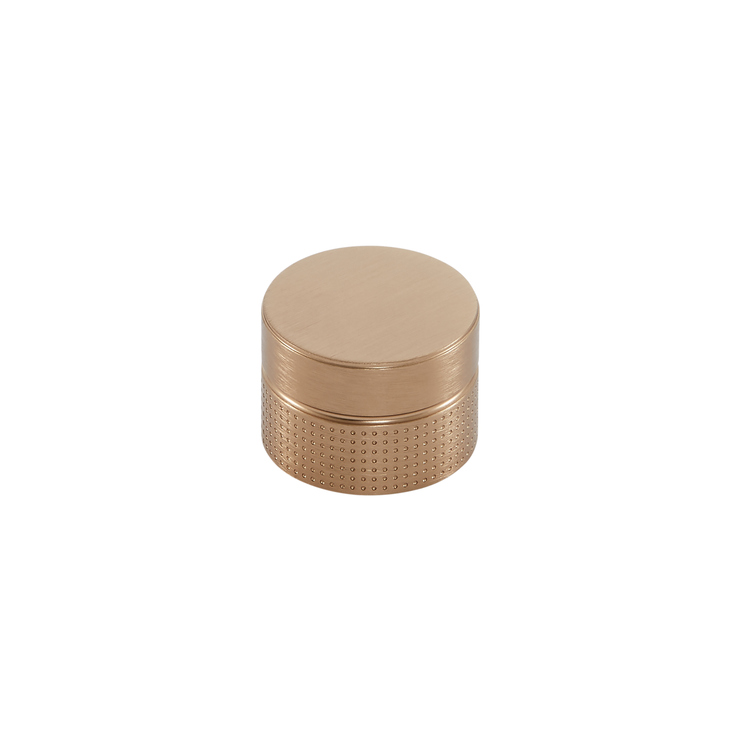 Momo Point Round Knob 40mm in Brushed Dark Brass