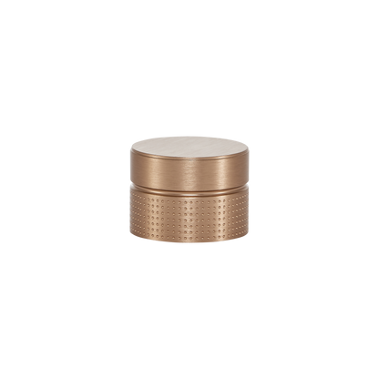Momo Point Round Knob 40mm in Brushed Dark Brass (1)