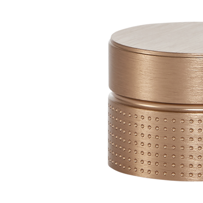 Momo Point Round Knob 40mm in Brushed Dark Brass (2)