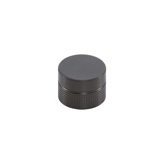 Momo Point Round Knob 40mm in Black Titanium