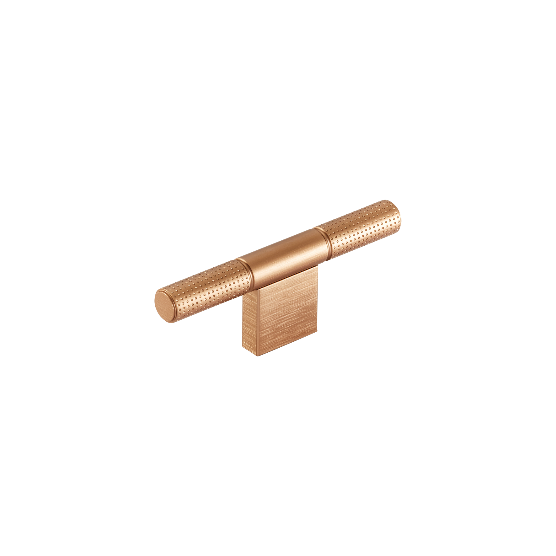 Momo Point T Knob 110mm in Brushed Dark Brass