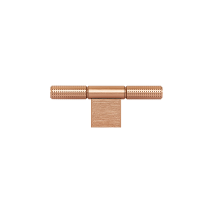 Momo Point T Knob 110mm in Brushed Dark Brass (1)