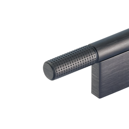 Momo Point T Knob 110mm in Black Titanium (2)