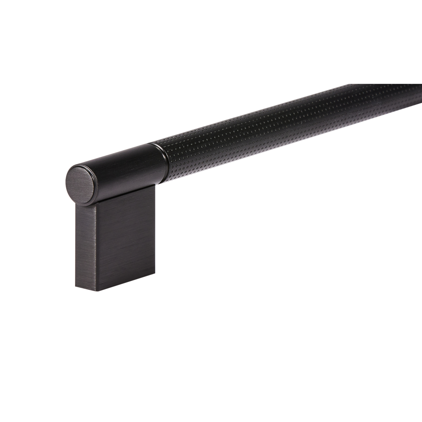 Momo Point D Handle 192mm in Brushed Black (2)
