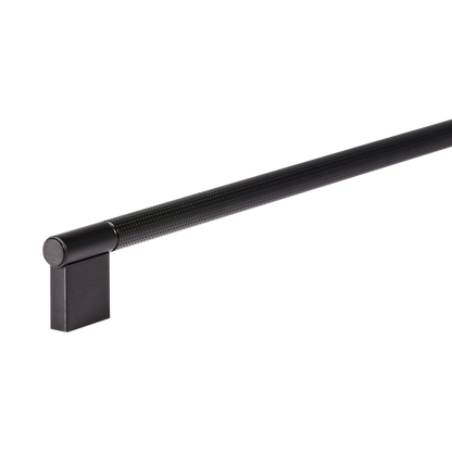 Momo Point D Handle 960mm in Brushed Black (2)