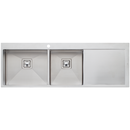 Professional Series 1 & 3/4 Bowl Topmount Sink with Drainer