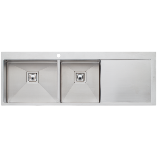 Professional Series 1 & 3/4 Bowl Topmount Sink with Drainer