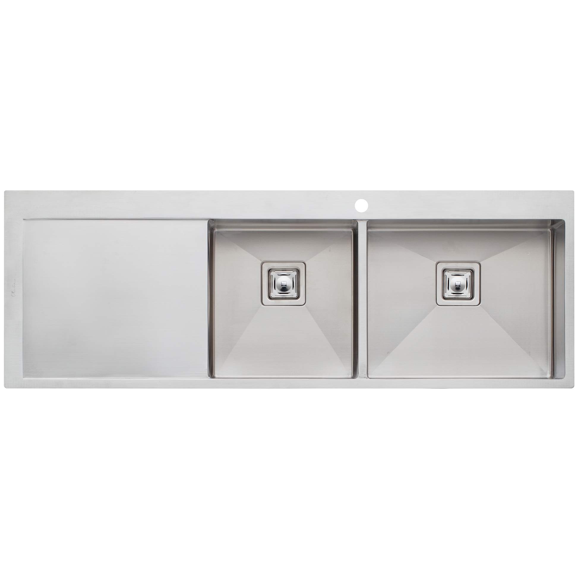 Professional Series 1 & 3/4 Bowl Topmount Sink with Drainer